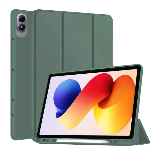Techsuit - Flex Trifold (με Βάση για Pen) - Xiaomi Redmi Pad 2 Pro - Green