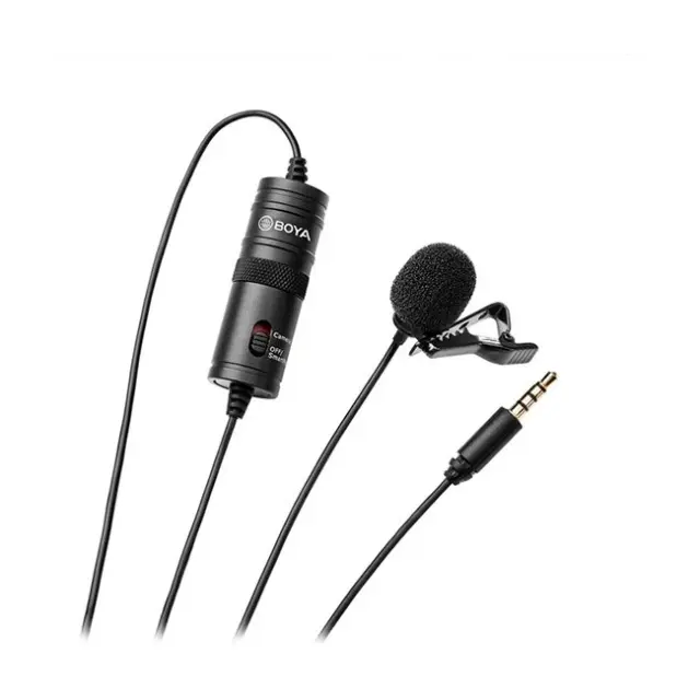 BOYA Μικρόφωνο BY-M1 Wired Lavalier Black