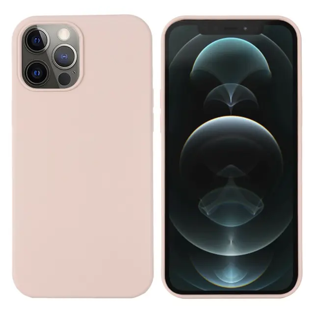 Θήκη Σιλικόνης με MagSafe για iPhone 13 Pro Max- Pink OEM 3