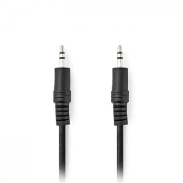 Καλώδιο ήχου 3,5mm αρσ. Stereo - 3,5mm αρσ. Stereo, 10m σε μαύρο χρώμα. 2