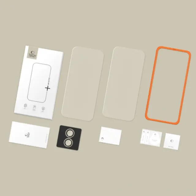 TECH-PROTECT GLASS SET+ 3-PACK GALAXY A36 / A56 5G CLEAR 2