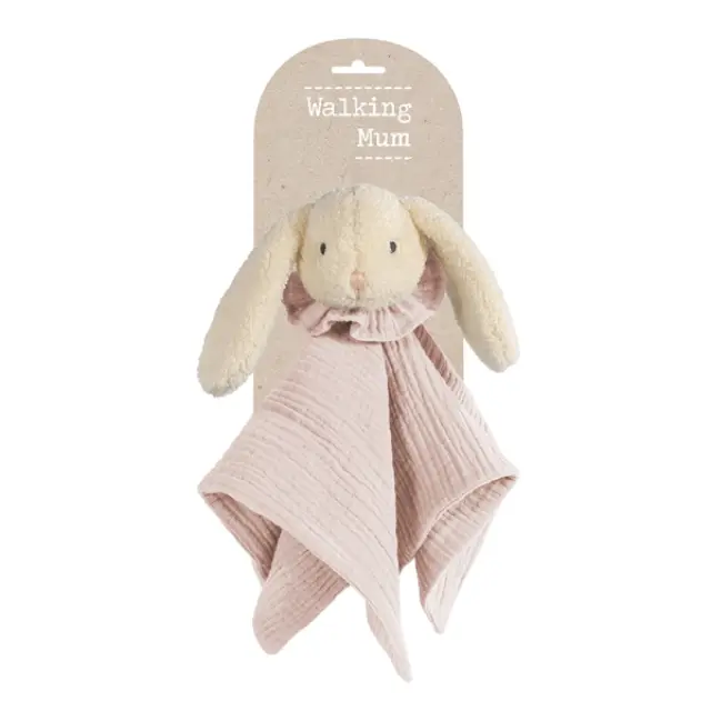 Πανάκι Παρηγοριάς Walking Mum Bunny Pink 0+M 2