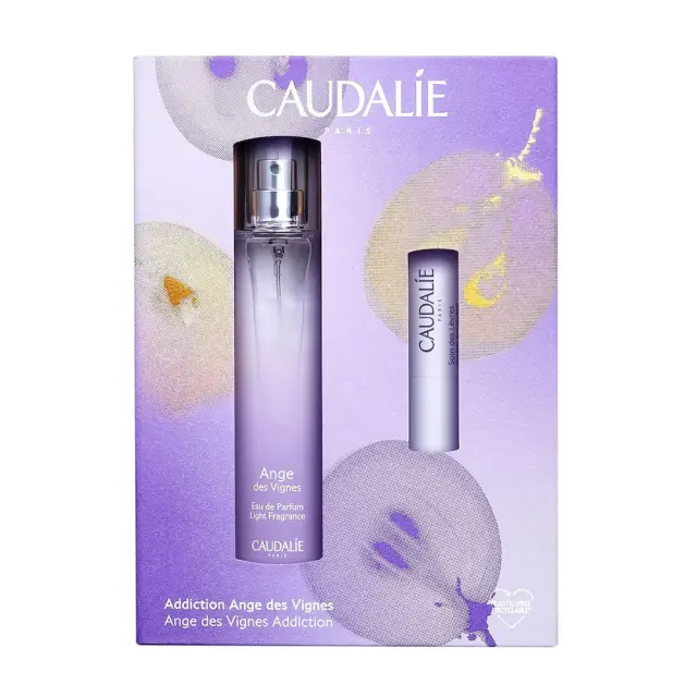 CAUDALIE Light Fragrance Ange Des Vignes Xmas Γυναικείο Σετ Γυναικείο Άρωμα, 50ml + Δώρο Lip Conditioner - Ενυδατικό Χειλιών, 4,5g 3
