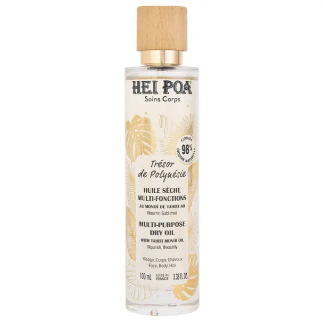 Hei Poa | Tresor De Polynesie Multi-Purpose Dry Oil Ξηρό Έλαιο Πολλαπλών Χρήσεων | 100ml