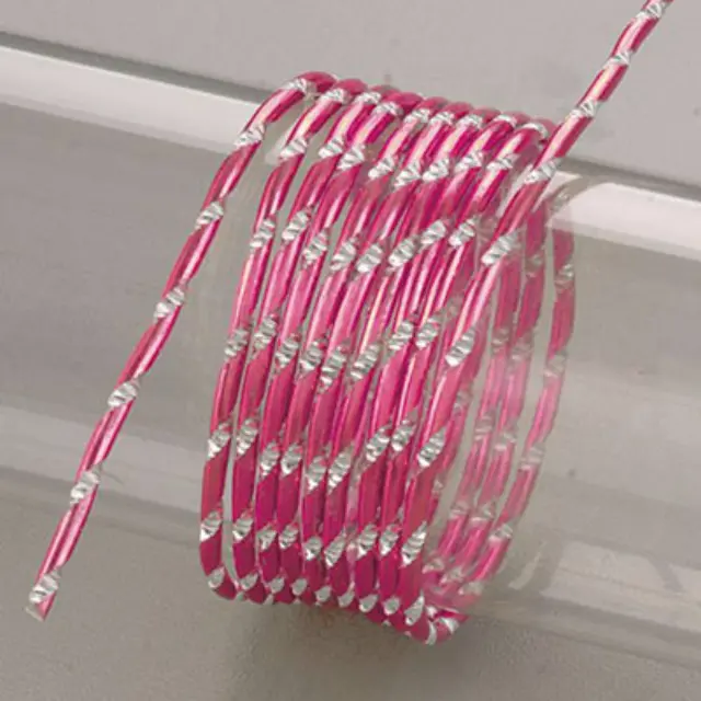 Σύρμα Αλουμινίου Diamond - Ø2mm - Bright Pink - 2m