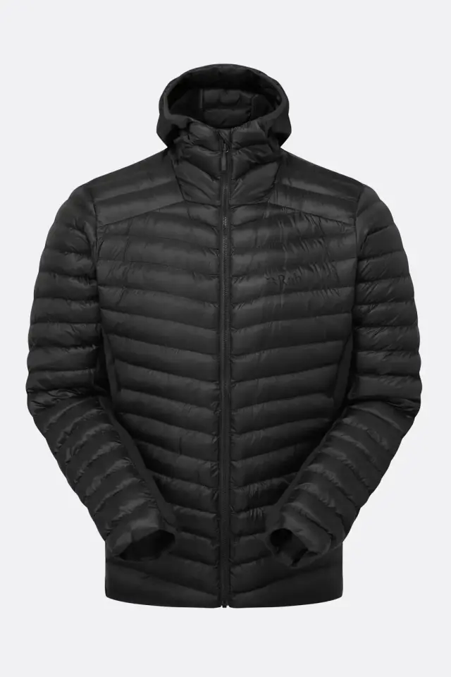 Rab Cirrus Flex Hoody Ανδρικό Συνθετικό Puffer Μπουφάν Slim Black - X Large