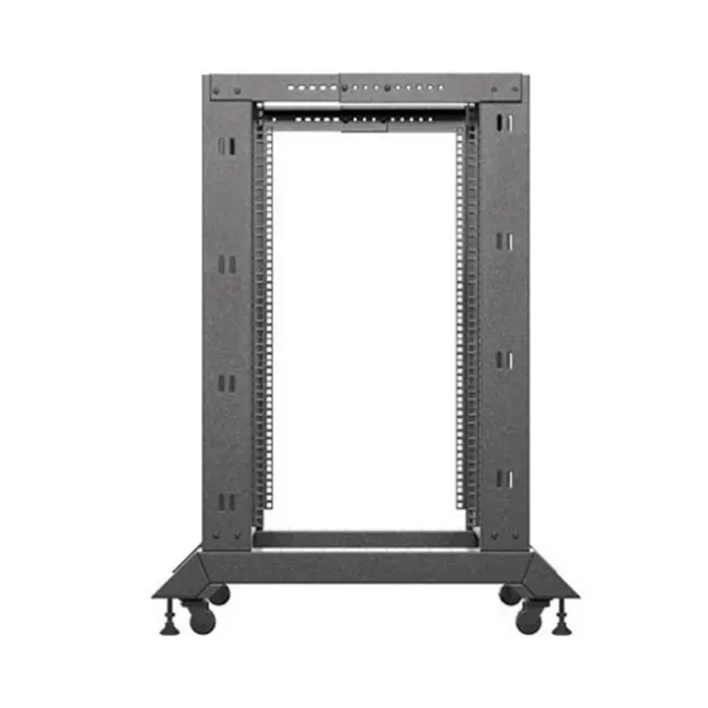 Lanberg Open Rack 19" 18U 600X800 Black (OR01-6818-B) 3