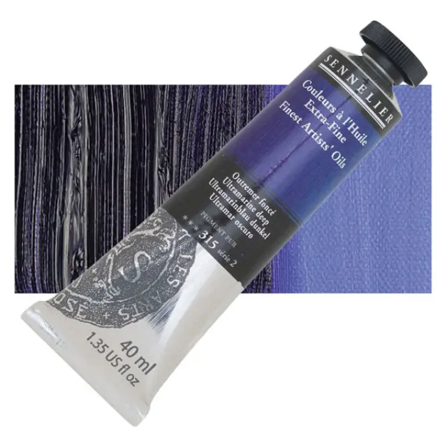 Sennelier Λάδι Finest Artists Oil 315 Ultramarine Deep - 40ml