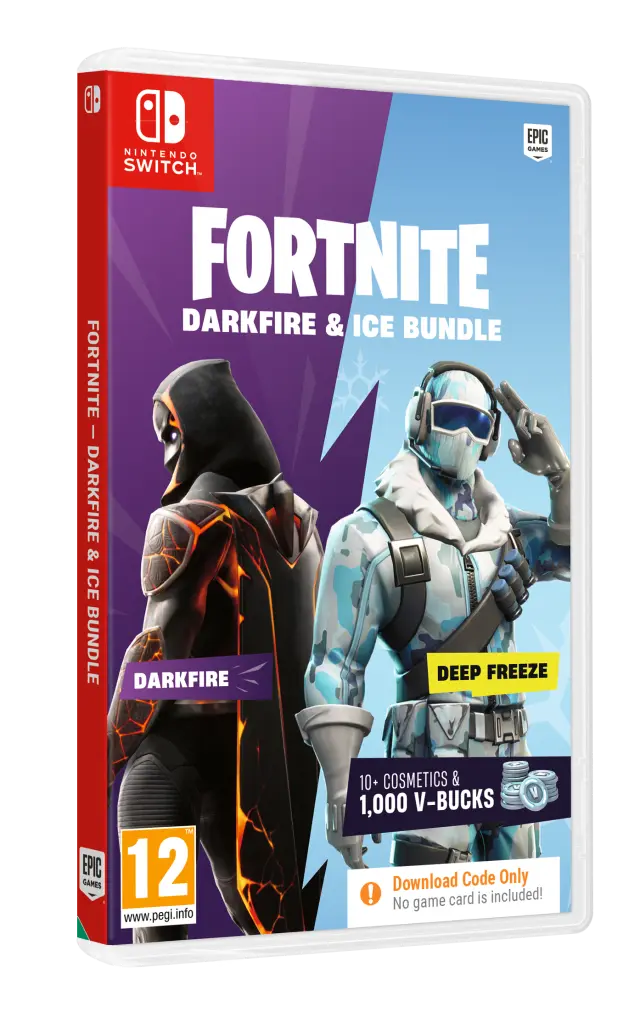 Fortnite Darkfire and Ice Bundle (Code in a Box) - Nintendo Switch