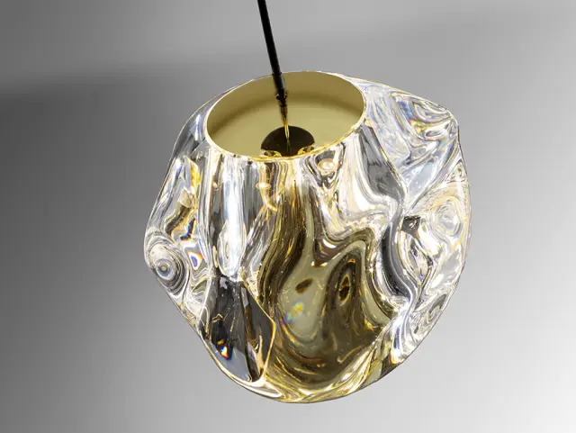 Zaria 502160 gold/clear φωτιστικό μονόφωτο Χρυσό 3