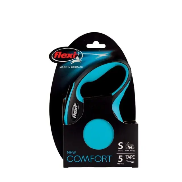 Flexi Comfort Αυξομειούμενος Οδηγός Ιμάντας 5m έως 15kg Μπλε Small 2