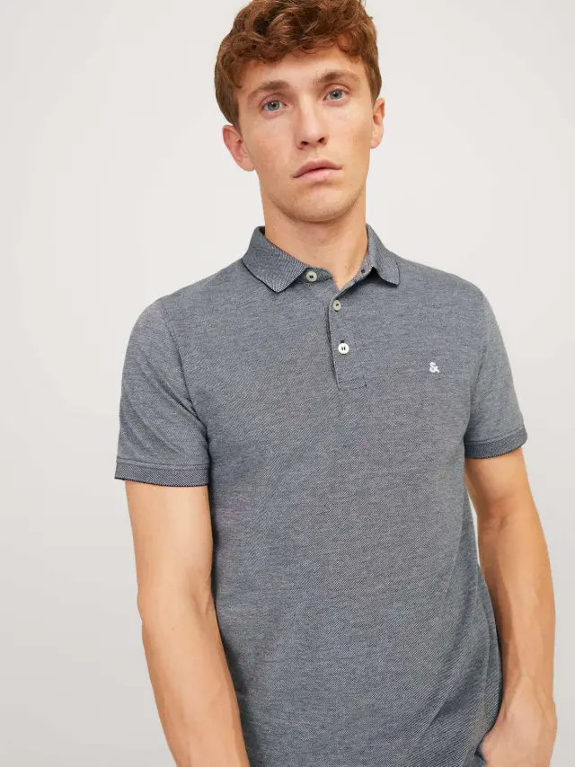JJEPAULOS POLO SS NOOS Anthracite 2