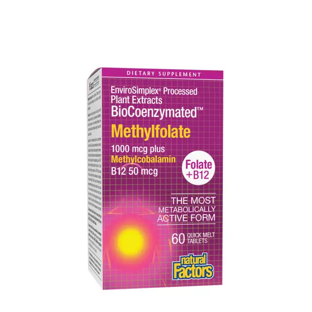 Natural Factors BioCoenzymated™ Methylfolate