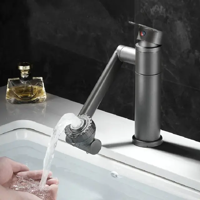 Μπαταρία Κουζίνας/Μπάνιου Ανθρακί - Kitchen faucet 0118036
