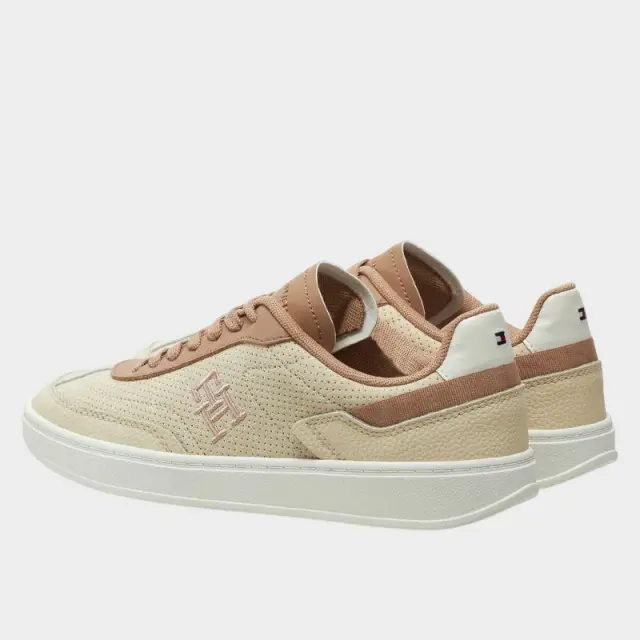 Tommy Hilfiger - Γυναικεία Sneakers Th Monogram Colour-Blocked FW0FW08380-0F8 Μπεζ - 41 3