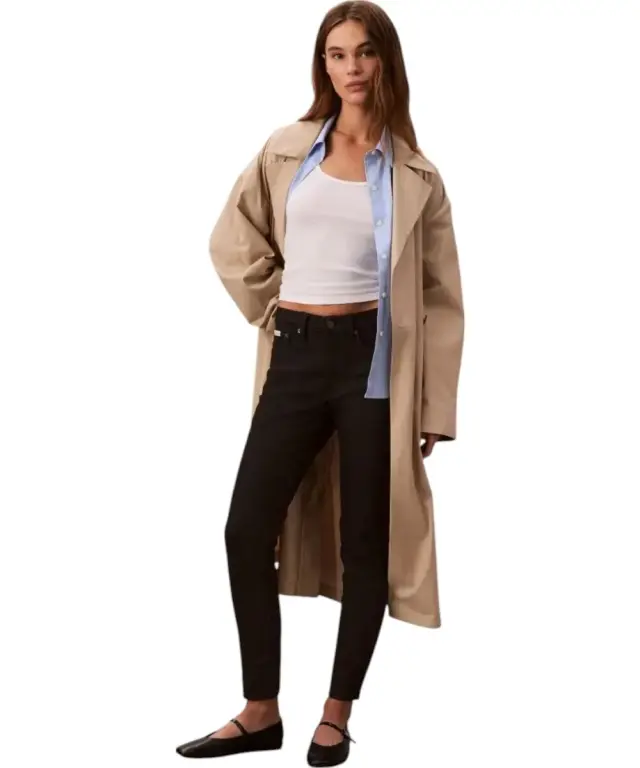 Calvin Klein - Γυναικείο Jean Classic Skinny Fit LV047C777G-JW4 Μαύρο - 26