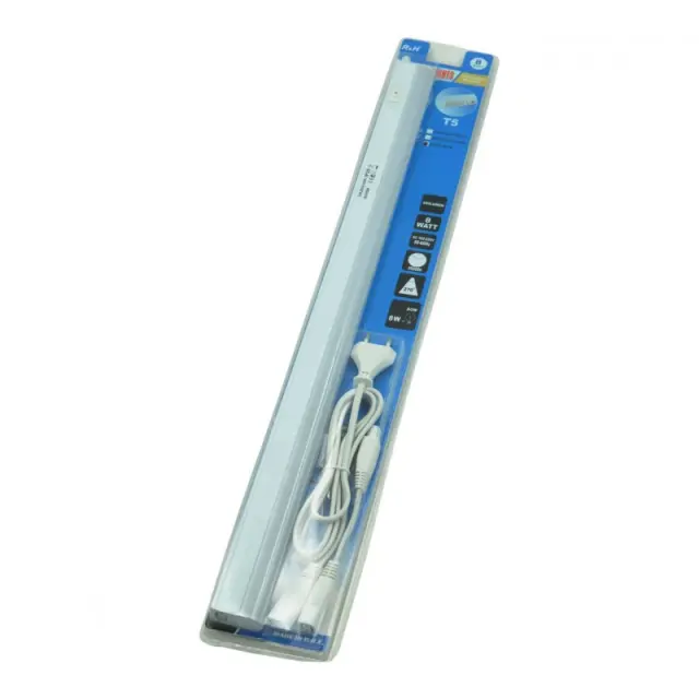 ΜΠΑΡΑ LED 8W ΨΥΧΡΟ ΦΩΣ T5-60CM-8W 2
