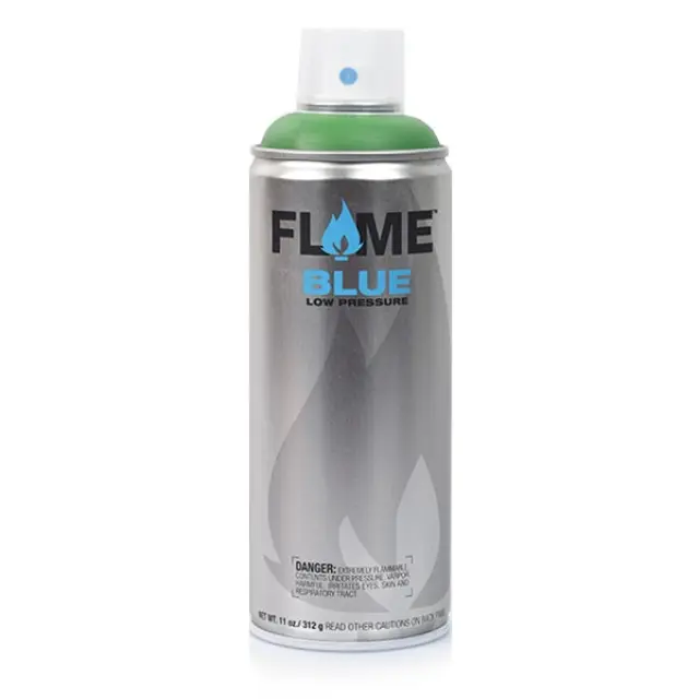 Flame Blue Spray Paint 400ml FB-632 Leaf Green