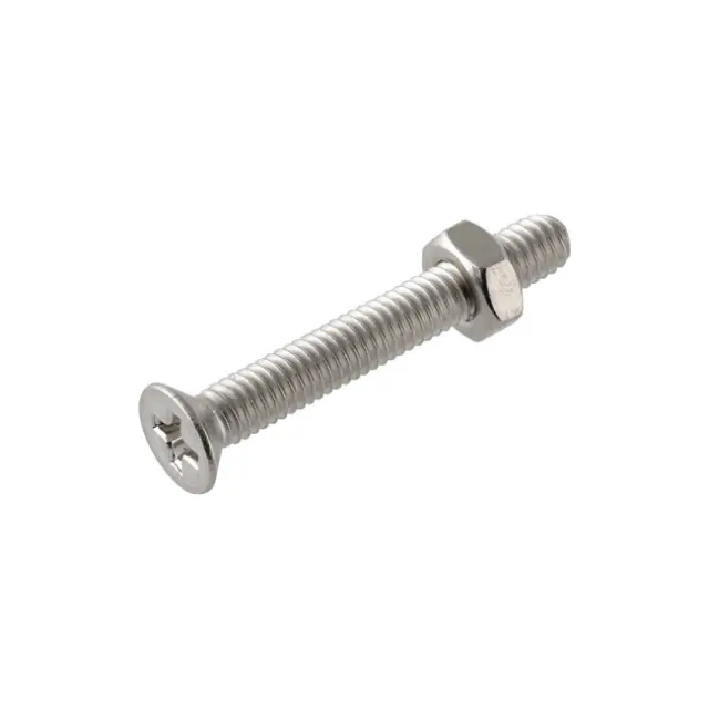 Μηχ/βιδα Φρεζ SL & Περικόχλιο M 5x16 Inox DIN963 10Τμχ