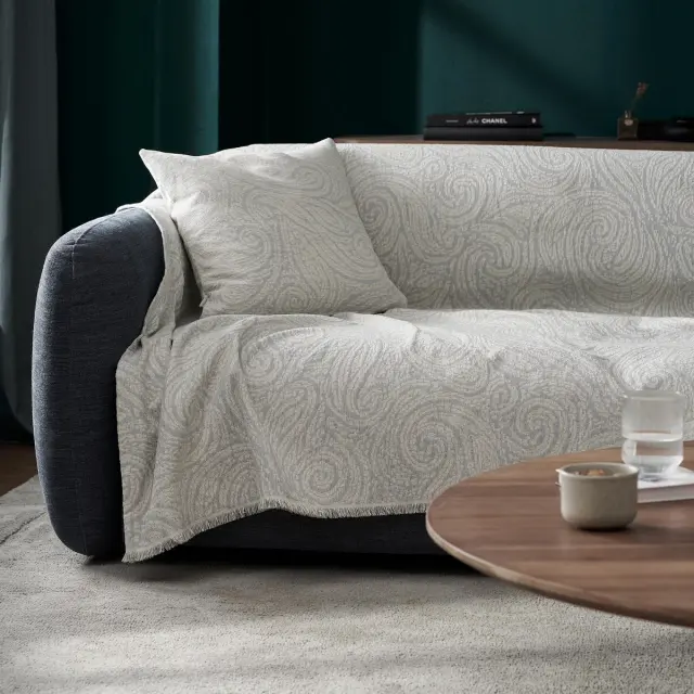 Ριχτάρι Διθέσιου 180x250cm GOFIS HOME Rune Silver Grey 448/15 (20-07-448-2/15)