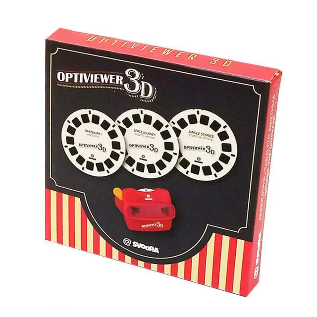 Svoora δίσκοι σετ 3 θέματα για 3d Optiviewer από 3+ ετών 03006