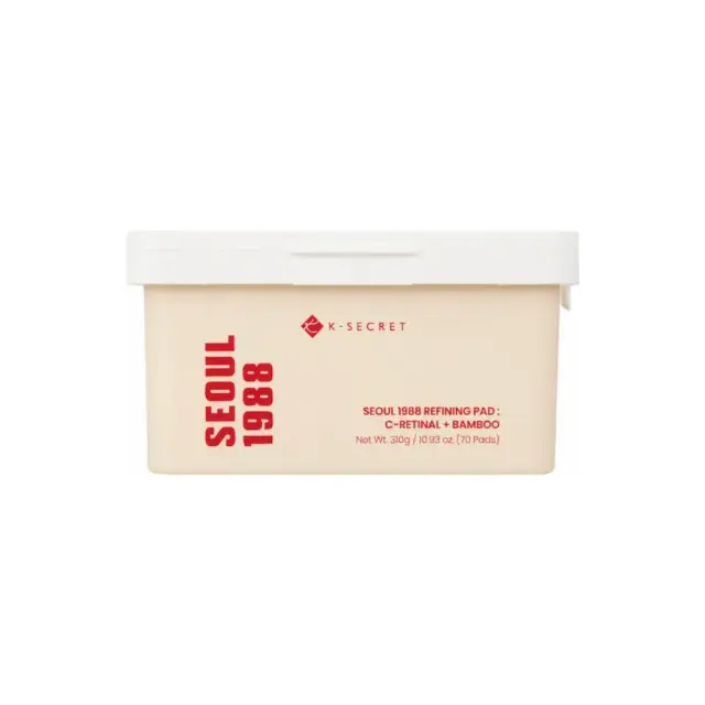 K-Secret Seoul 1988 Refining Pad: C-Retinal + Bamboo Επιθέματα Περιποίησης Προσώπου με Ρετινάλη και Μπαμπού, 310gr