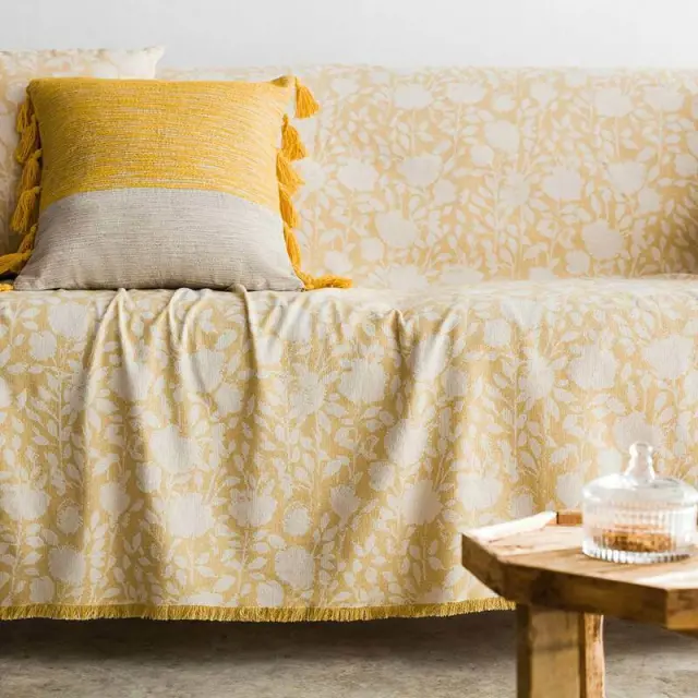 Ριχτάρι Διθέσιου 180X250 GOFIS HOME ROSEFIELD Ώχρα 201/04 2