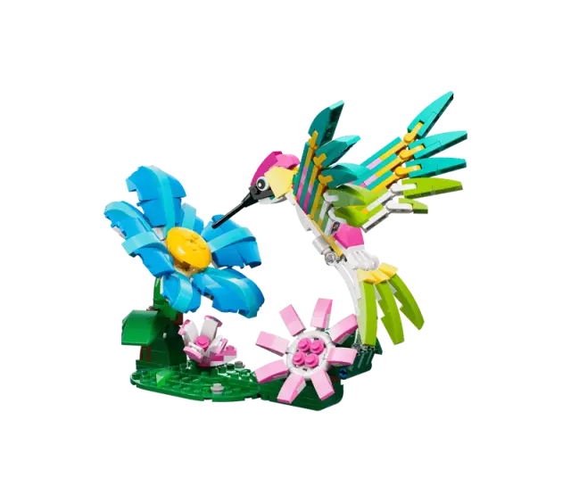 LEGO® Creator 3-in-1 Wild Animals: Colorful Hummingbird για 8+ Ετών 312τμχ - 31384