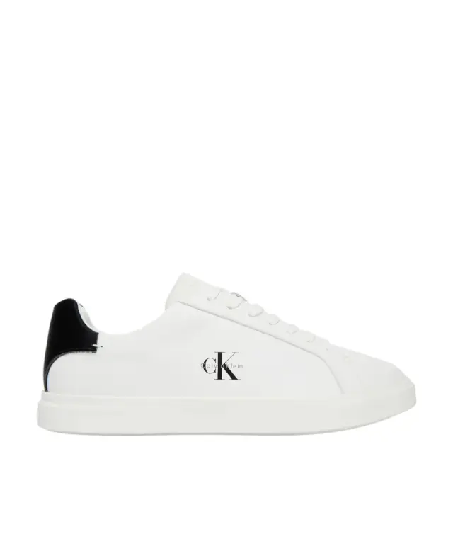 Calvin Klein - Γυναικεία Sneakers Low Pro Cups Lth Ml HW0HW03146-01W Λευκό