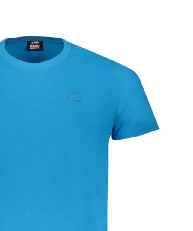 Norway Nautical School - Ανδρικό T-shirt Κοντομάνικο 846061-HAWAY Μπλε 3