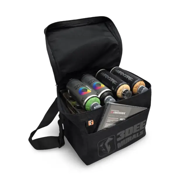 3DeeMurals Graffiti Spray Can Bag – 16 Cans 3