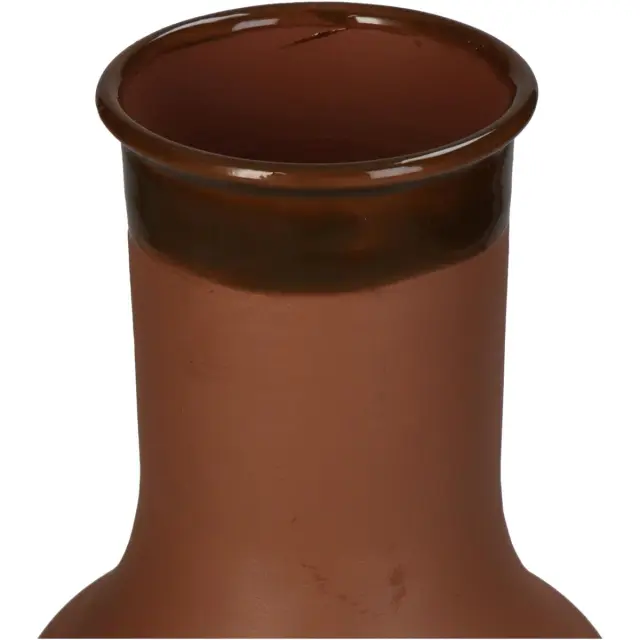 Βάζο Φυσικό Μέταλλο 10x10x24cm 3