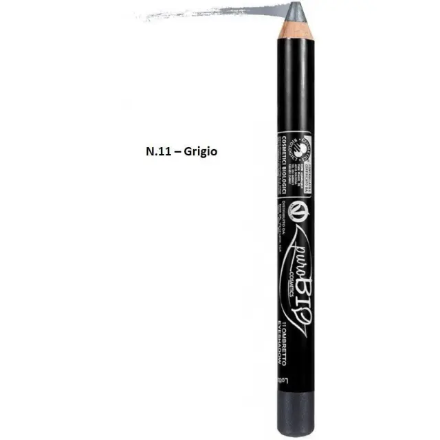 puroBIO Eyeshadow Pencil KingSize - N.11 – Grigio Eyeshadow
