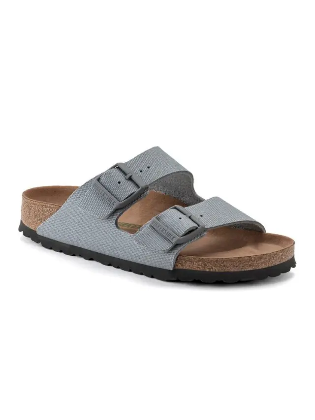 Birkenstock Πέδιλα Γυναικείο TEXTILE Γκρί BIR/ARIZONA VEGAN 1021454ST/ COIN - 38 2