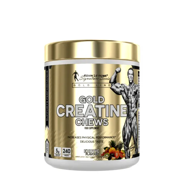 Kevin Levrone Gold Line Creatine Chews Exotic, 240 Tablets