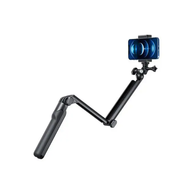 Telesin® Multifunctional Folding Tripod Selfie Stick Μαύρο