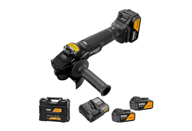 Dewalt DCG45MP2T-QW Γωνιακός Τροχός 125mm Μπαταρίας Brushless 2x5Ah 3