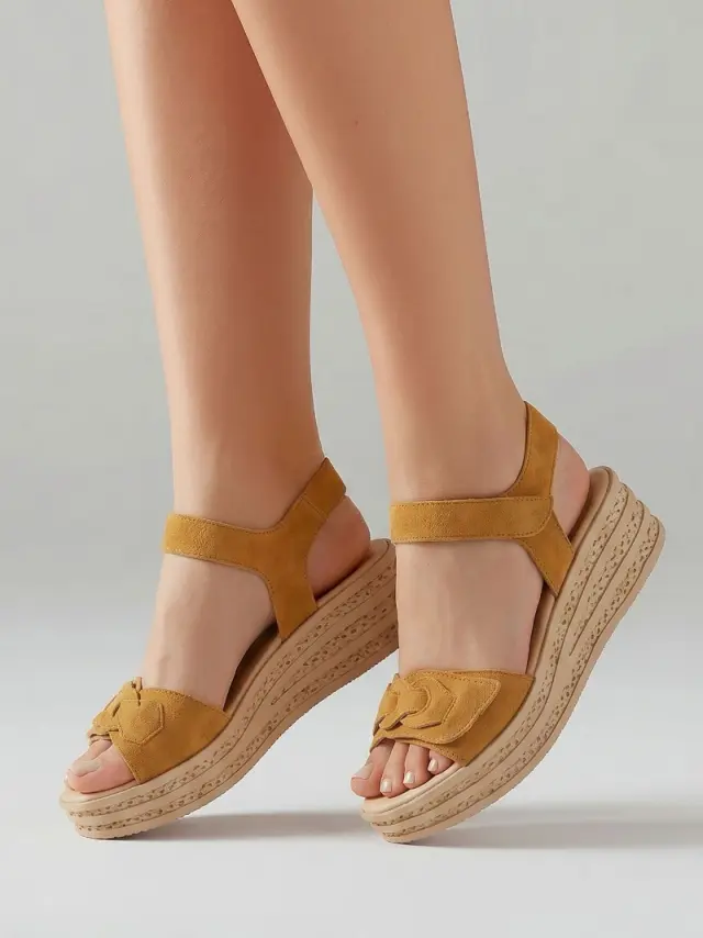 Gabor Πέδιλα Γυναικείο δέρμα Nubuck Κίτρινο GAB/44553 14-COGNAC 2