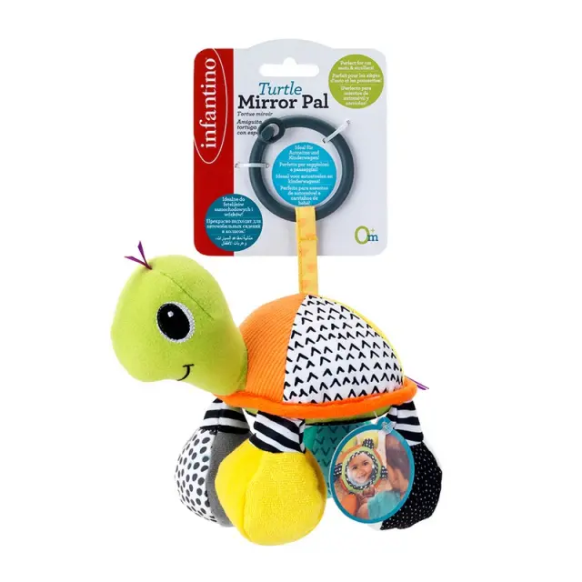 INFANTINO TURTLE MIRROR PAL - GREEN