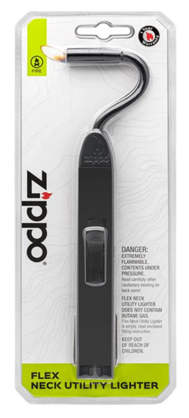 Zippo Αναπτήρας Αντιανεμικός - Flex Neck Utility 29cm Black (121323) 2