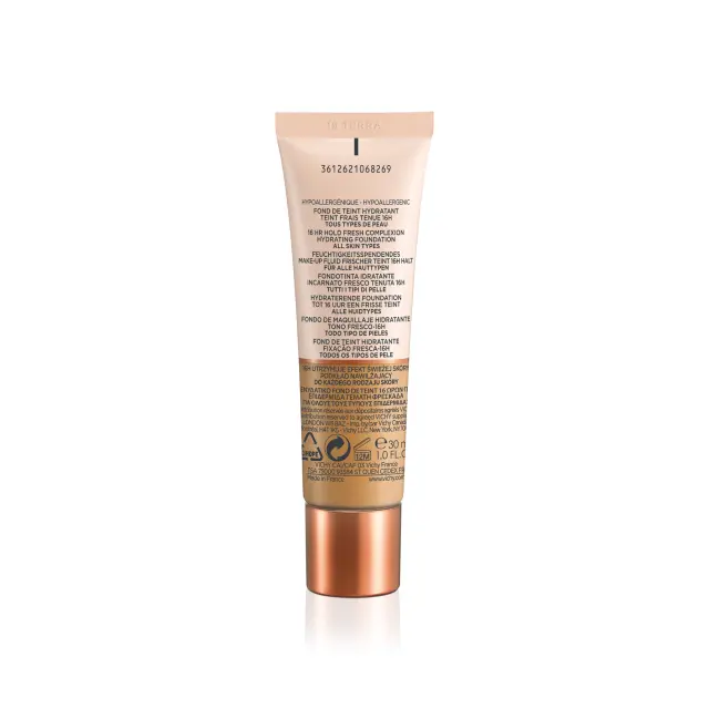 Vichy Mineral Blend Make-Up Fluid 15 Terra Ενυδατικό Make-Up για όλους τους Τύπους Επιδερμίδας, 30ml 3
