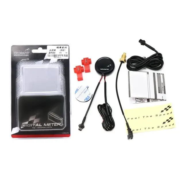 Koso Θερμόμετρο Αυτοκινήτου 12V 25G - Digital Meter Thermometer 081193