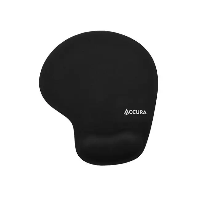 Accura Mousepad Alten ACC-P1810 with Wrist Rest Black (ACC-P1810)
