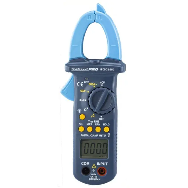 Bormann Pro BDC3000 - Αμπεροτσιμπίδα Ψηφιακή 600V (028444)