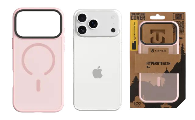 Tactical MagForce Hyperstealth Cover for Apple iPhone 18 Pro Max/17 Pro Max Pink Panther 3