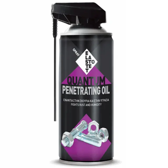 SPRAY ΑΝΤΙΣΚΩΡΙΑΚΟ QUANTUM PENETRATING OIL 400ML ELASTOTET 01536