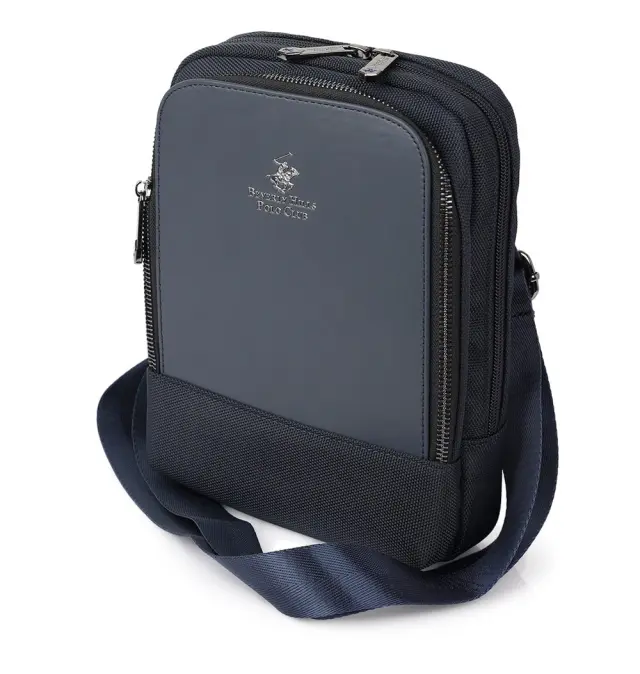 Τσάντα BEVERLY HILLS POLO CLUB BH8460 Manhattan Μπλε 2