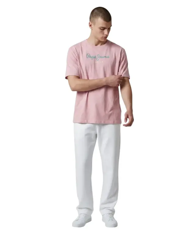 Pepe Jeans - Ανδρικό T-shirt Eggo N PM5010178-316 Ροζ - XL 2