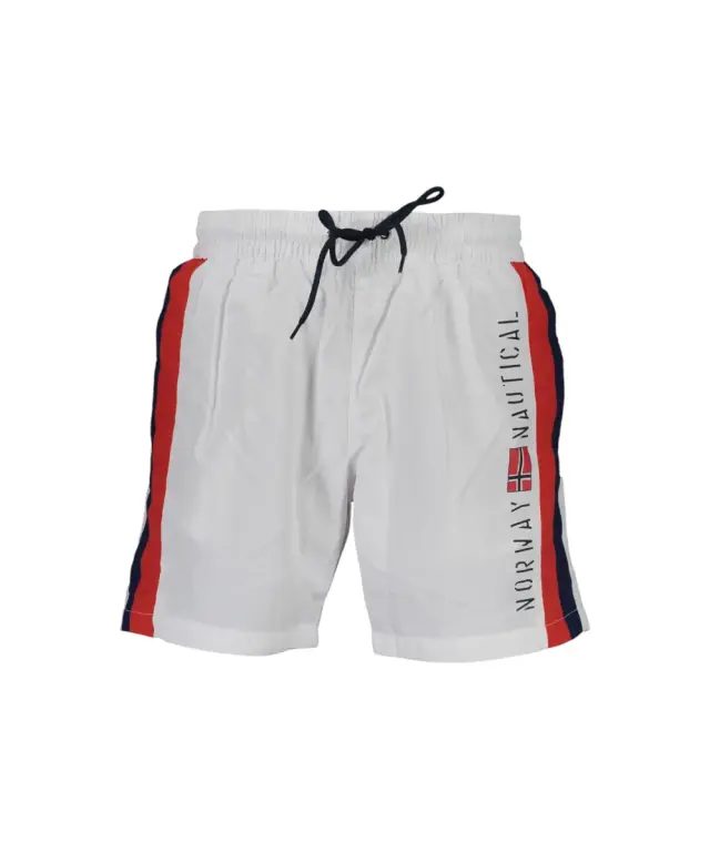 Norway Nautical School - Ανδρικό Μαγιό Σόρτς 838302-ANCOWHIT Λευκό