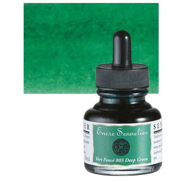 Μελάνι Sennelier - 803 Deep Green - 30ml
